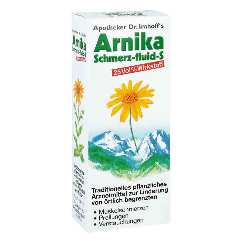 Apotheker Doktor imhoff's Arnika Schmerz-fluid S 200 ml od SANAVITA Pharmaceuticals GmbH PZN 10414659