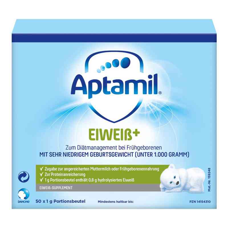 Aptamil Eiweiss+ Proszek 50X1 g od Danone Deutschland GmbH PZN 14154310