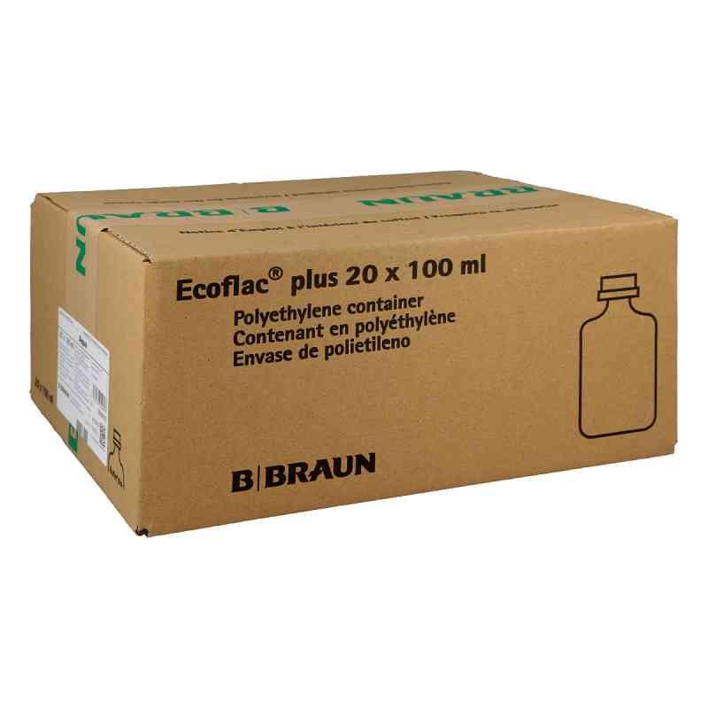 Aqua Ad Injectabilia Ecoflac Plus 20X100 ml od B. Braun Melsungen AG PZN 03710653