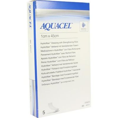 Aquacel 1x45cm Tamponaden mit Verstärkungsfasern 5 szt. od ConvaTec (Germany) GmbH PZN 06585438