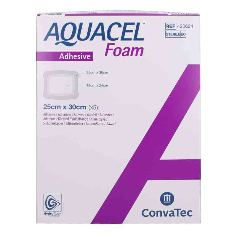 Aquacel Foam adhäsiv 25x30 cm Verband 5 szt. od ConvaTec (Germany) GmbH PZN 09060452