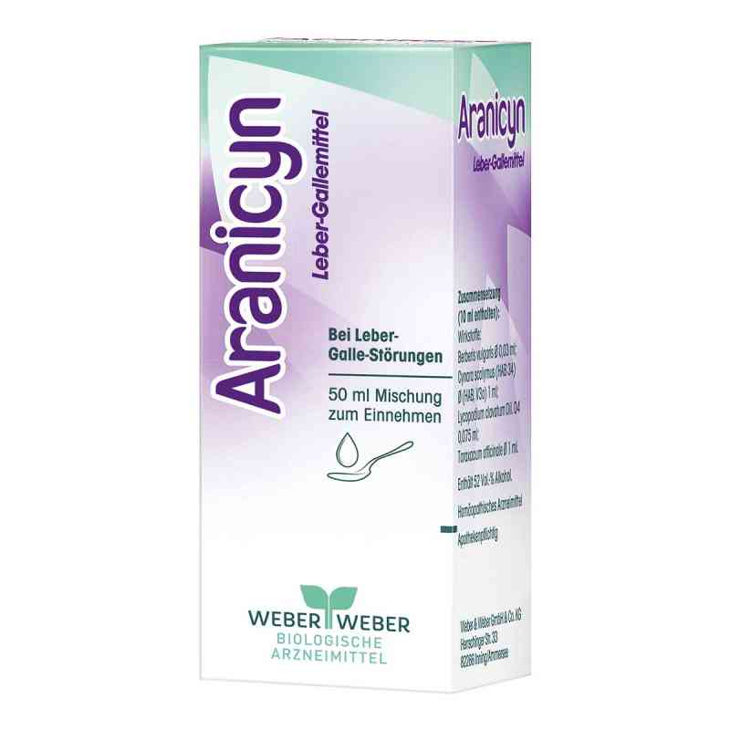 Aranicyn Leber Gallemittel Tropfen 50 ml od WEBER & WEBER GmbH PZN 02565166