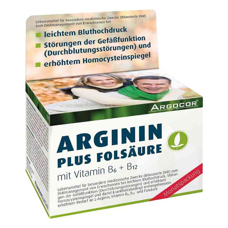 Arginin Plus Kwas foliowy Kapsułki 120 szt. od NatuGena GmbH PZN 09156123