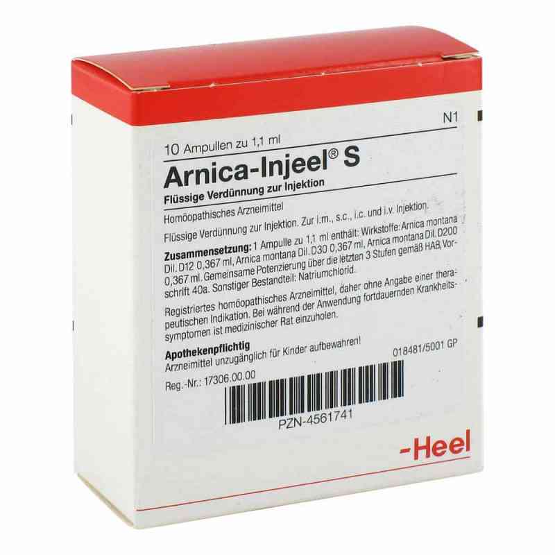 Arnica Injeele S 1,1 ml w ampułkach do iniekcji 10 szt. od Biologische Heilmittel Heel GmbH PZN 04561741