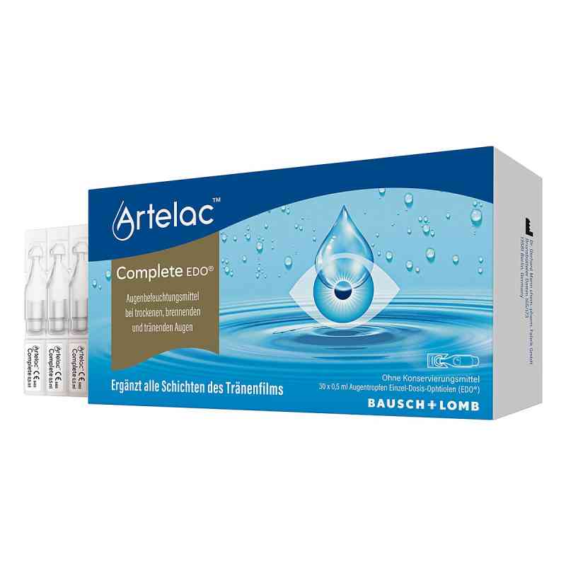 Artelac Complete Edo Augentropfen 30X0.5 ml od Dr. Gerhard Mann Chem.-pharm.Fab PZN 11617896