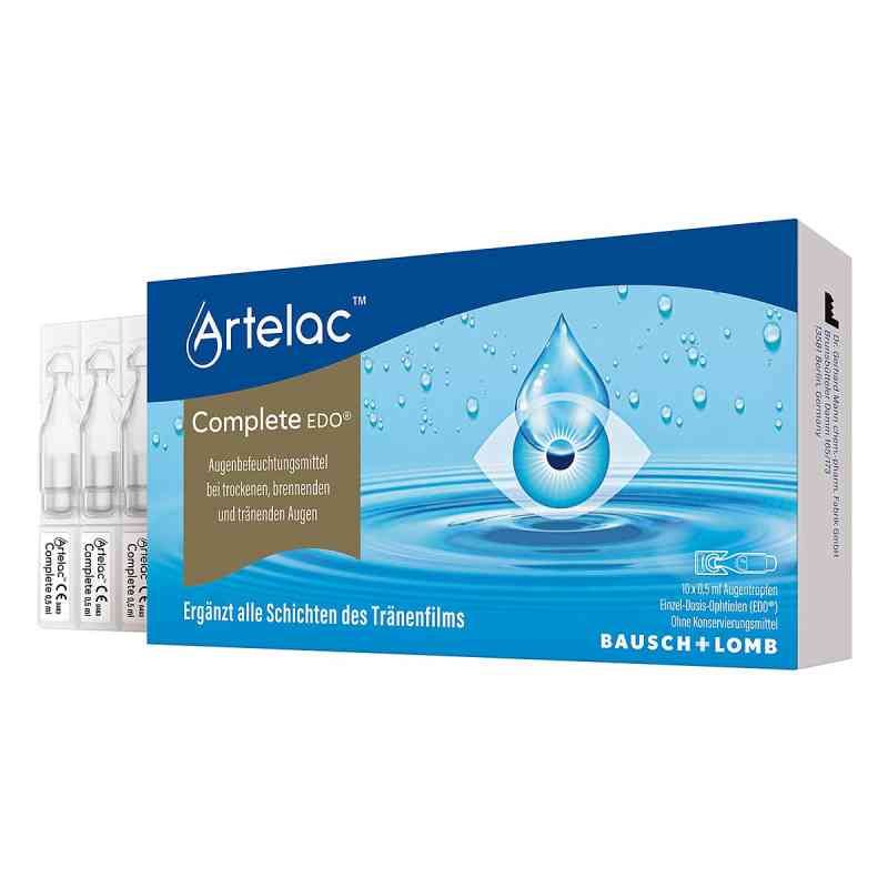 Artelac Complete Edo krople do oczu 10X0.5 ml od Dr. Gerhard Mann Chem.-pharm.Fabrik GmbH PZN 11617867