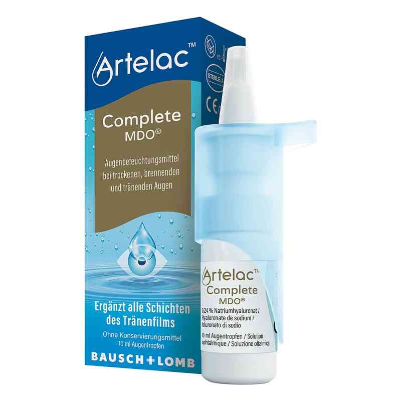 Artelac Complete MDO krople do oczu 10 ml od Dr. Gerhard Mann Chem.-pharm.Fab PZN 12436056