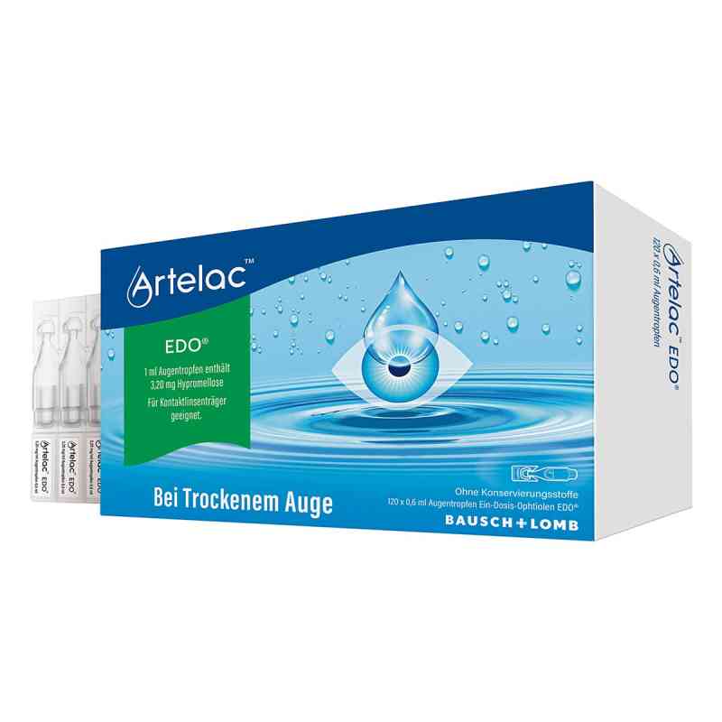 Artelac Edo krople do oczu 120X0.6 ml od Dr. Gerhard Mann Chem.-pharm.Fabrik GmbH PZN 07617614