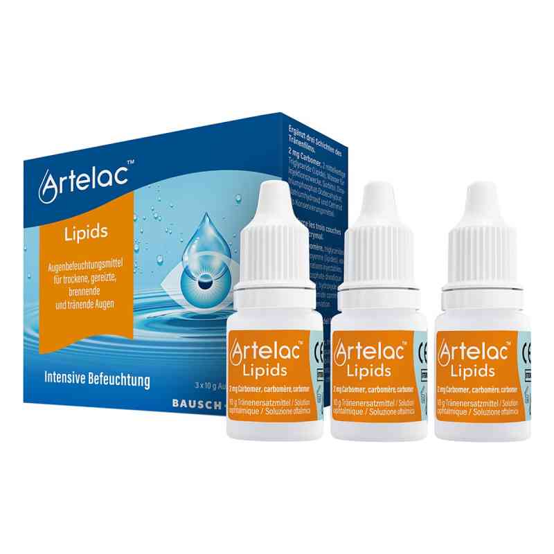 Artelac Lipids Md Żelowe krople do oczu 3X10 g od Dr. Gerhard Mann Chem.-pharm.Fabrik GmbH PZN 07707205