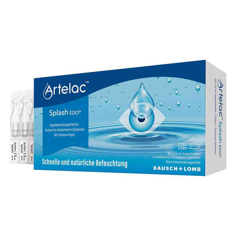 Artelac Splash Edo krople do oczu 30x0,5ml 30X0.5 ml od Dr. Gerhard Mann Chem.-pharm.Fab PZN 07707004