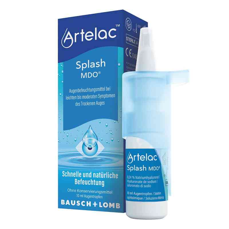 Artelac Splash Mdo krople do oczu 1X10 ml od Dr. Gerhard Mann Chem.-pharm.Fabrik GmbH PZN 07707027