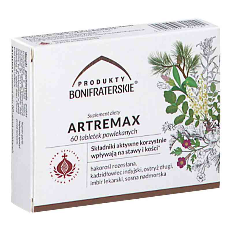 Artremax tabletki powlekane 60  od ZAKŁ. FARM. COLFARM S.A. PZN 08304983