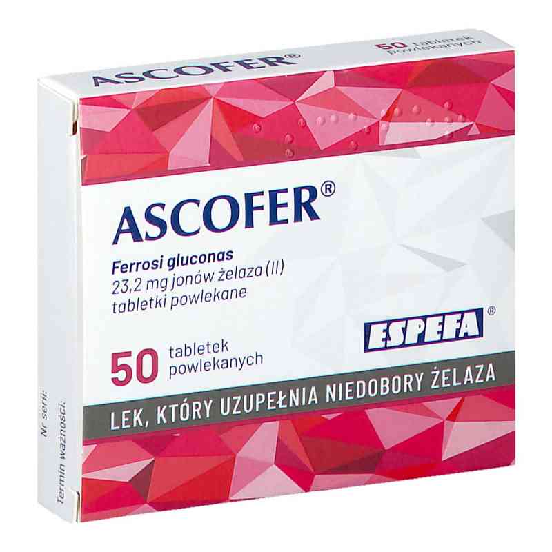Ascofer tabletki powlekane 50  od CHEMICZNO-FARMACEUTYCZNA SPÓŁDZI PZN 08301681