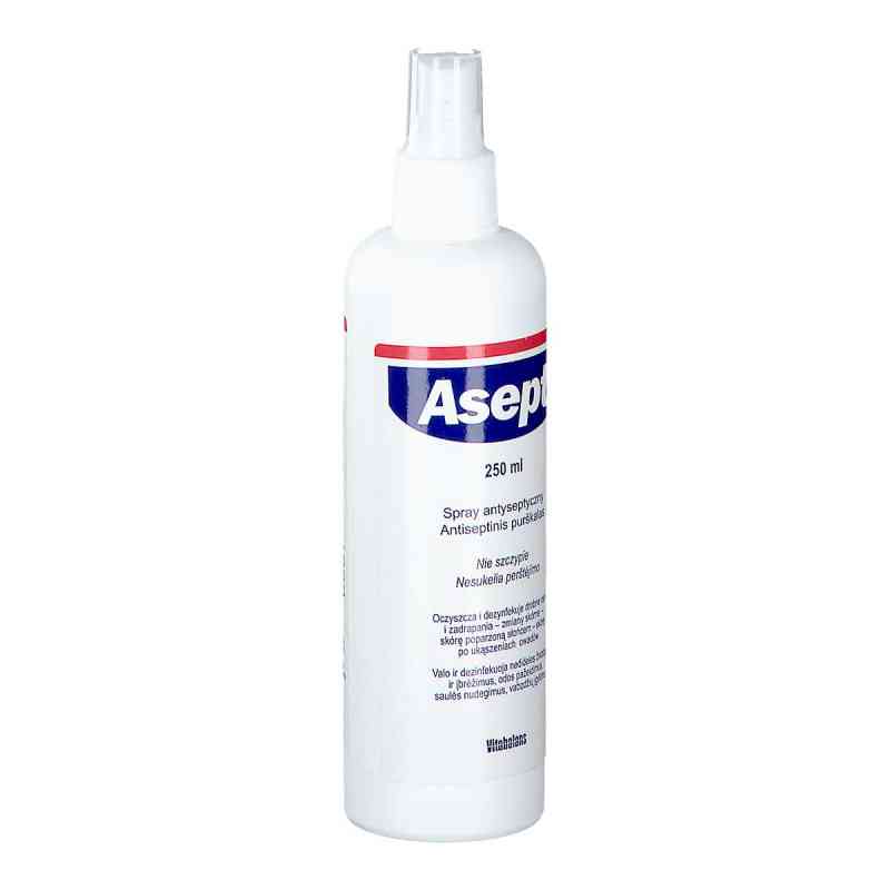 Asept spray do dezynfekcji skóry 250 ml od VITABALANS OY PZN 08303023