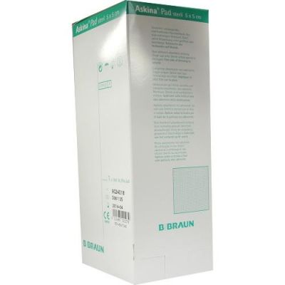 Askina Pad opatrunek na ranę 5x5cm bez kleju 100 szt. od B. Braun Melsungen AG PZN 06647346