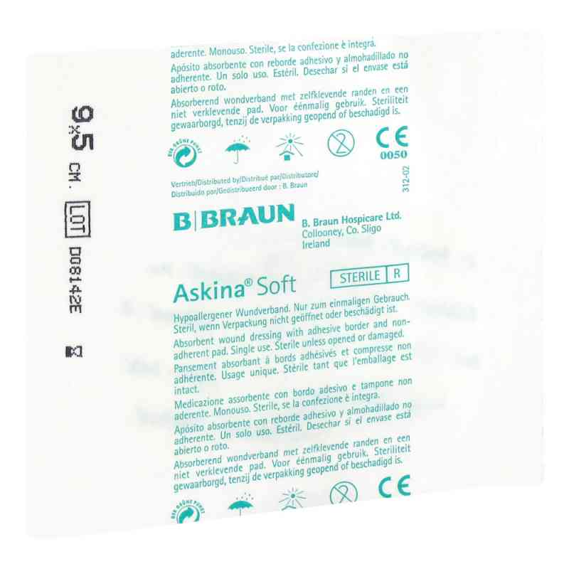 Askina Soft Wundverband 9x5cm steril 50 szt. od B. Braun Melsungen AG PZN 06645896