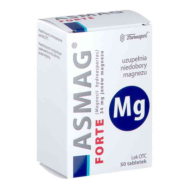 Asmag forte tabletki 50  od ZAKŁAD CHEMICZNO-FARMACEUTYCZNY 