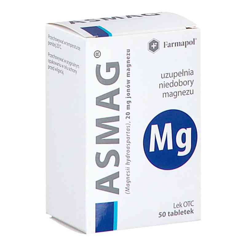 Asmag tabletki 50  od ZAKŁAD CHEMICZNO-FARMACEUTYCZNY 