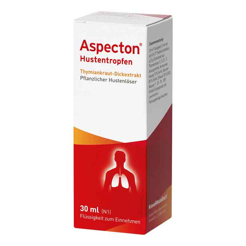 Aspecton Hustentropfen 30 ml od HERMES Arzneimittel GmbH PZN 09892879