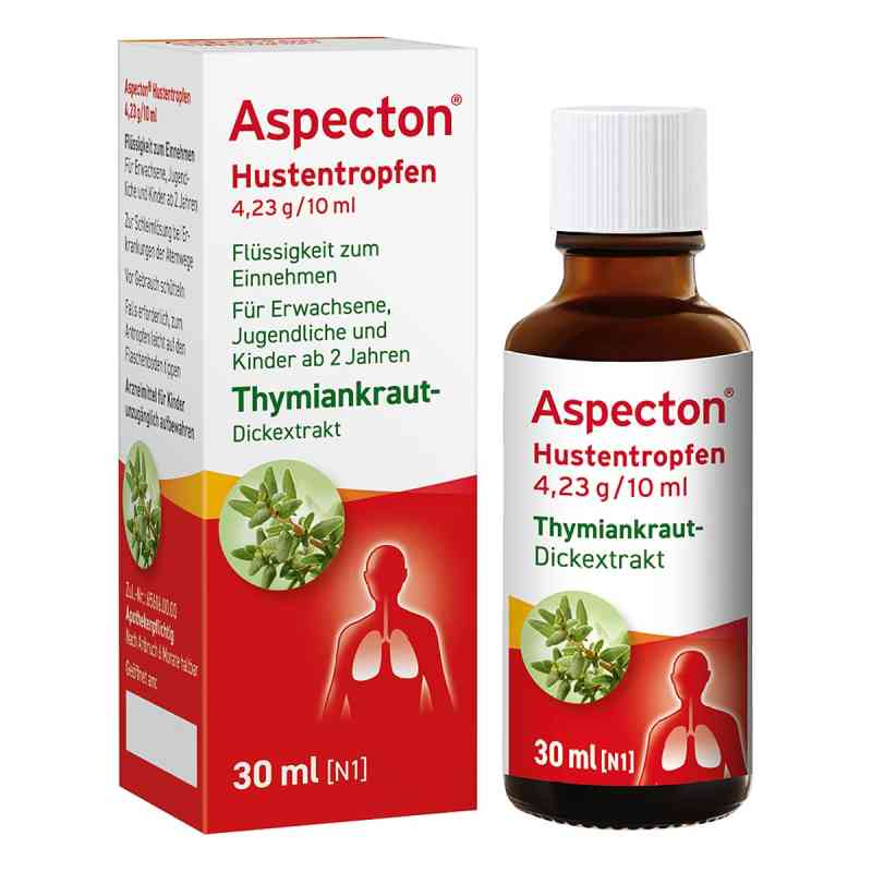 Aspecton krople na kaszel 30 ml od HERMES Arzneimittel GmbH PZN 09892879