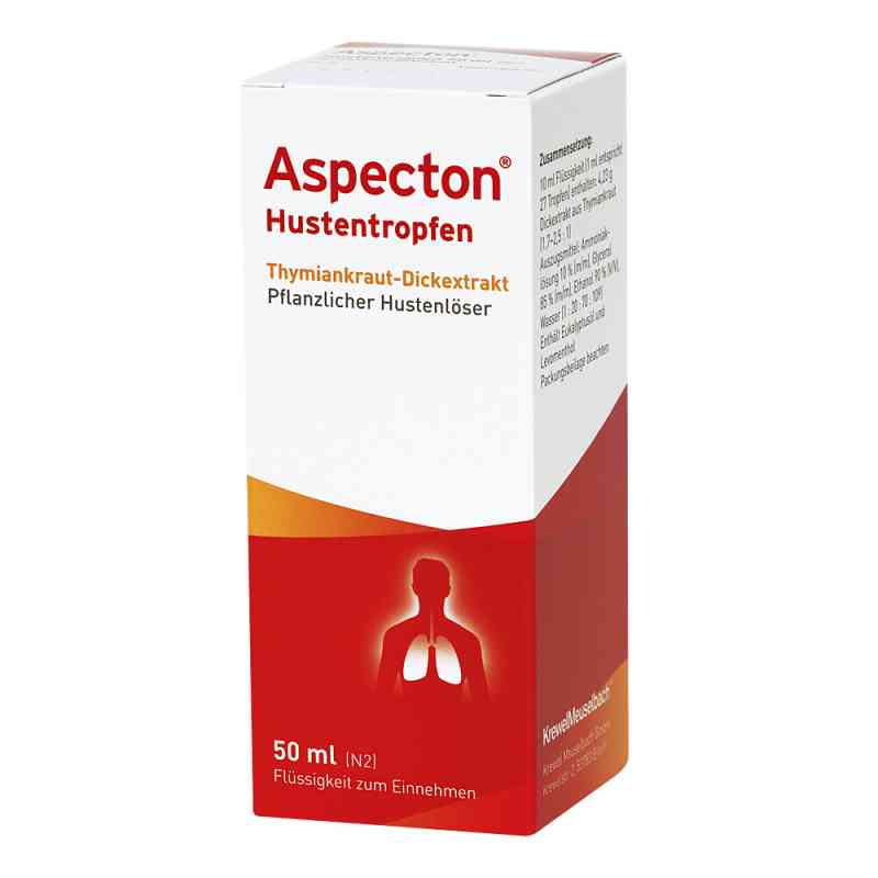 Aspecton krople na kaszel 50 ml od HERMES Arzneimittel GmbH PZN 09892885