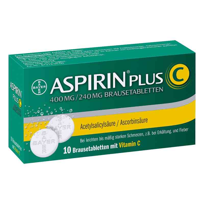 Aspirin Plus C tabletki musujące 10 szt. od Bayer Vital GmbH PZN 01406632