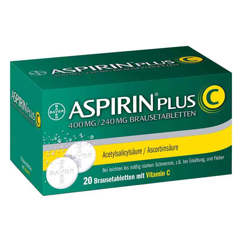 Aspirin Plus C tabletki musujące 20 szt. od Bayer Vital GmbH PZN 01894063