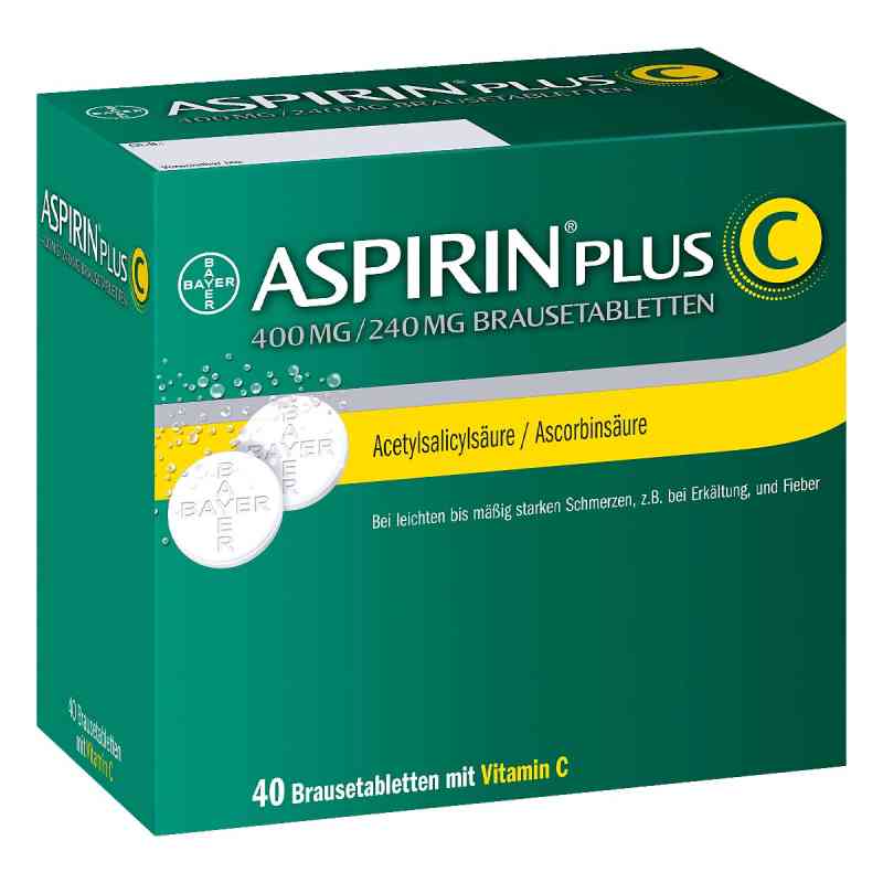 Aspirin Plus C tabletki musujące  40 szt. od Bayer Vital GmbH PZN 03464237