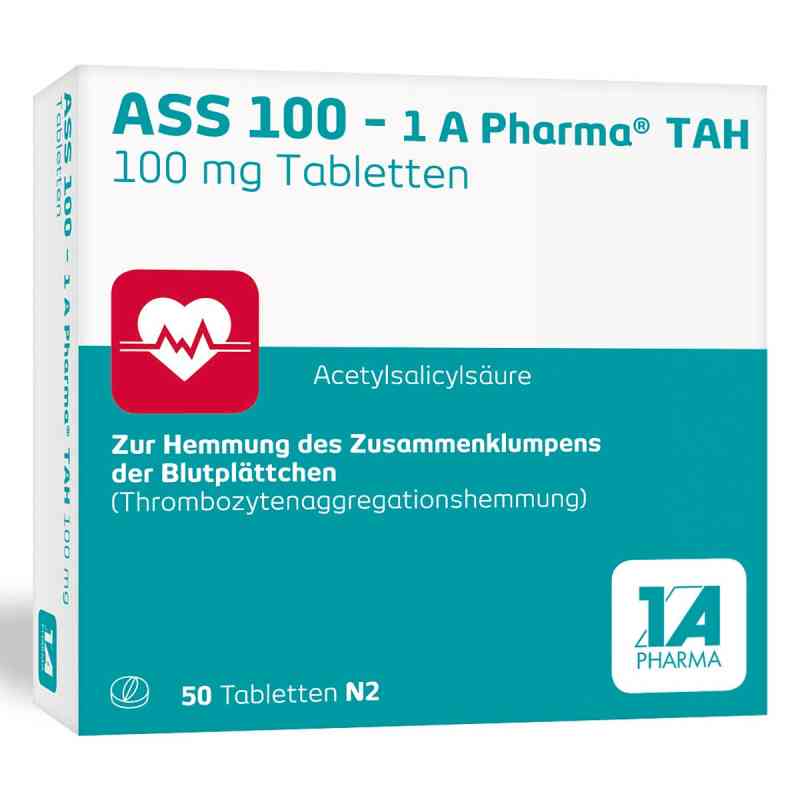 ASS 100-1A Pharma TAH 50 szt. od 1 A Pharma GmbH PZN 06312060