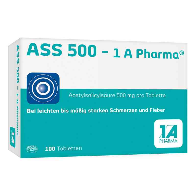 Ass 500 1a Pharma Tabl. 100 szt. od 1 A Pharma GmbH PZN 08612435