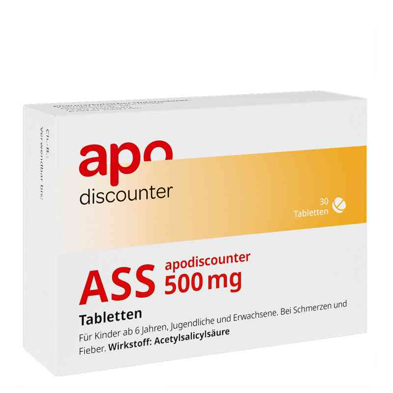 ASS 500 mg tabletki 30 szt. od Fairmed Healthcare GmbH PZN 18188263