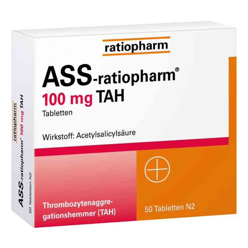 ASS Ratiopharm 100 mg TAH tabletki na serce 100 szt. od ratiopharm GmbH PZN 01343682