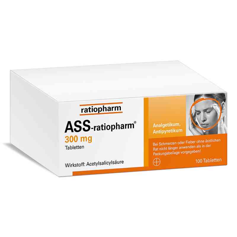 Ass Ratiopharm 300 mg tabletki 100 szt. od ratiopharm GmbH PZN 03372469