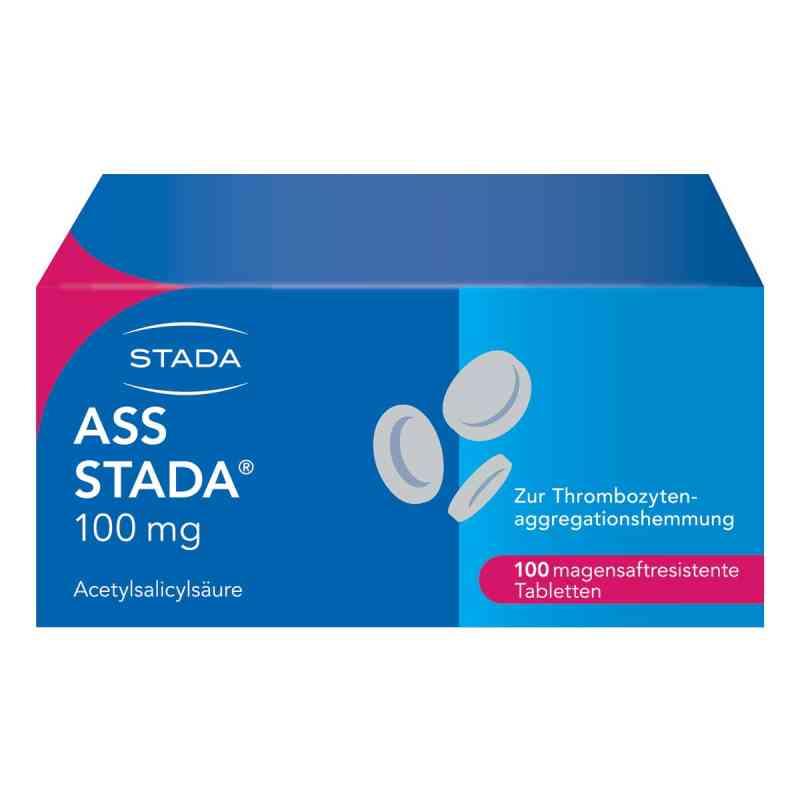 ASS Stada 100 mg tabletki powlekane 100 szt. od STADA Consumer Health Deutschlan PZN 10544066