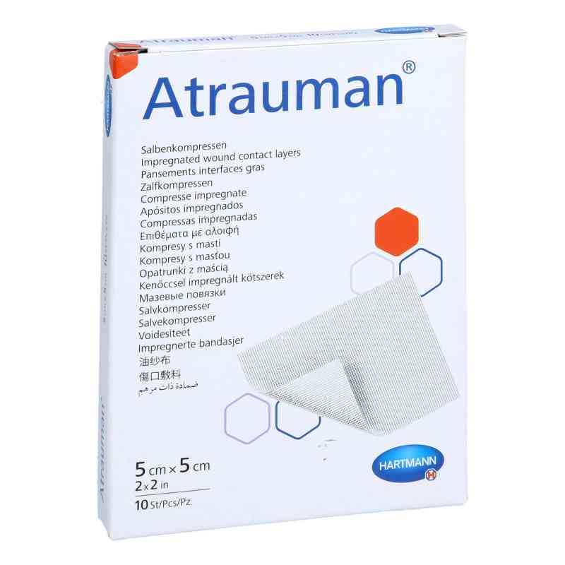 Atrauman 5x5 cm steril Kompressen 10 szt. od B2B Medical GmbH PZN 12892417