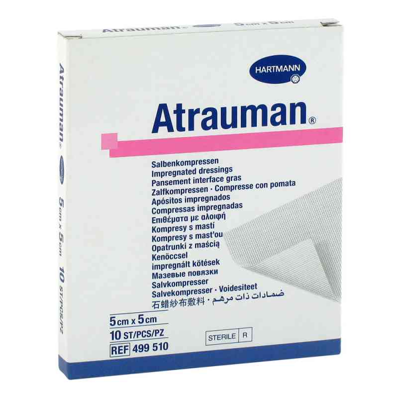 Atrauman 5x5cm steril Kompressen 10 szt. od PAUL HARTMANN AG PZN 04889826