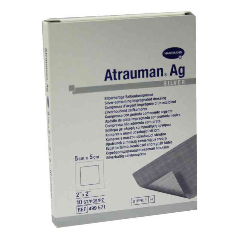 Atrauman Ag 5x5cm steril Kompressen 10 szt. od PAUL HARTMANN AG PZN 02813842