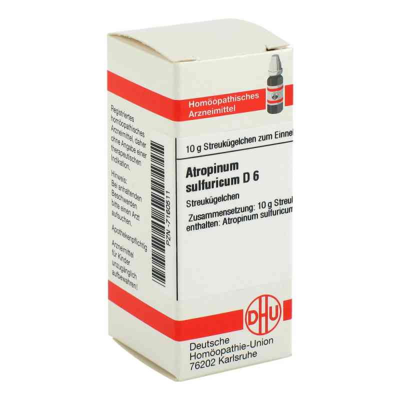 Atropinum Sulfuricum D 6 Globuli 10 g od DHU-Arzneimittel GmbH & Co. KG PZN 07160511