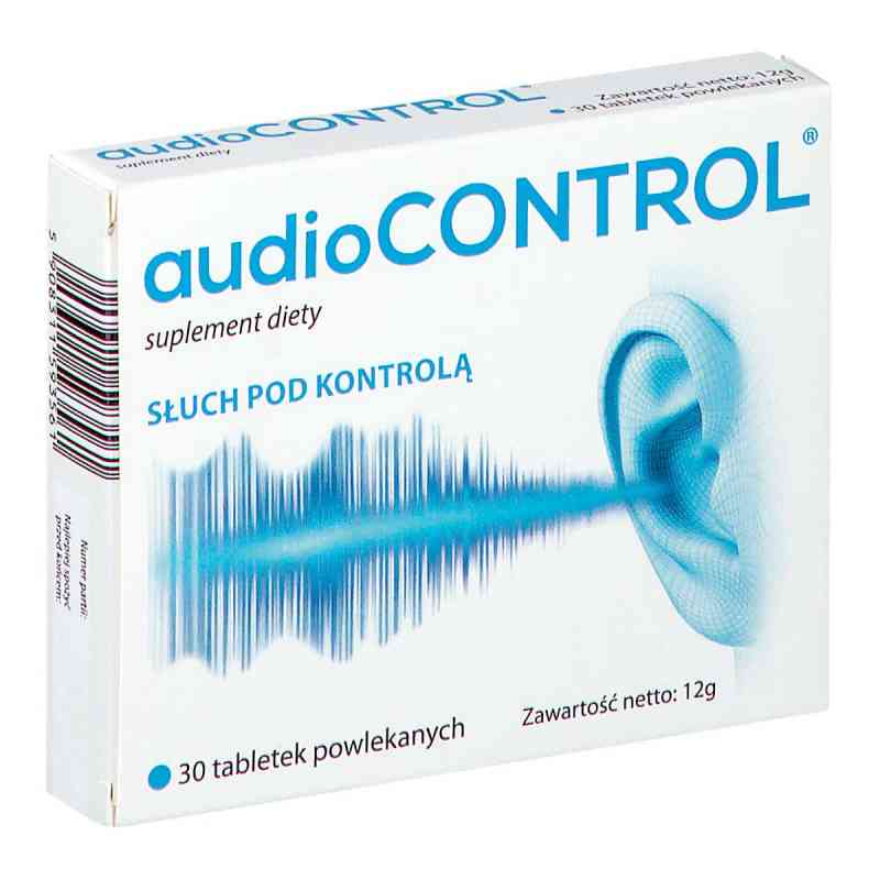 Audiocontrol tabletki 30  od TACTICA PHARMACEUTICALS SP. Z O.O. PZN 08302146
