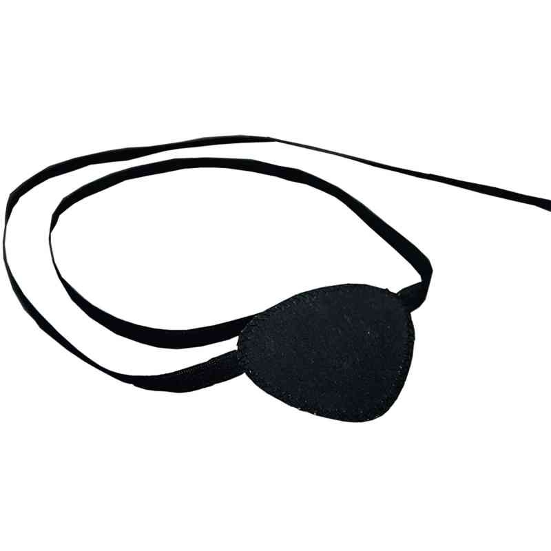 Augenklappe m.Bindeband schwarz 1 szt. od Careliv Produkte OHG PZN 00759305