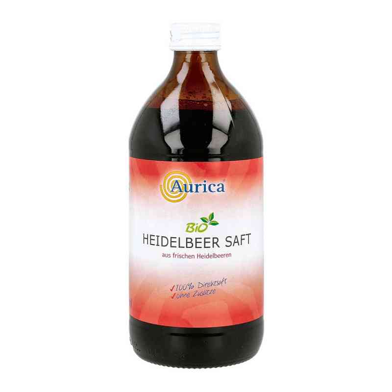 Aurica sok 100% z borówki amerykańskiej 500 ml od AURICA Naturheilm.u.Naturwaren G PZN 09240987