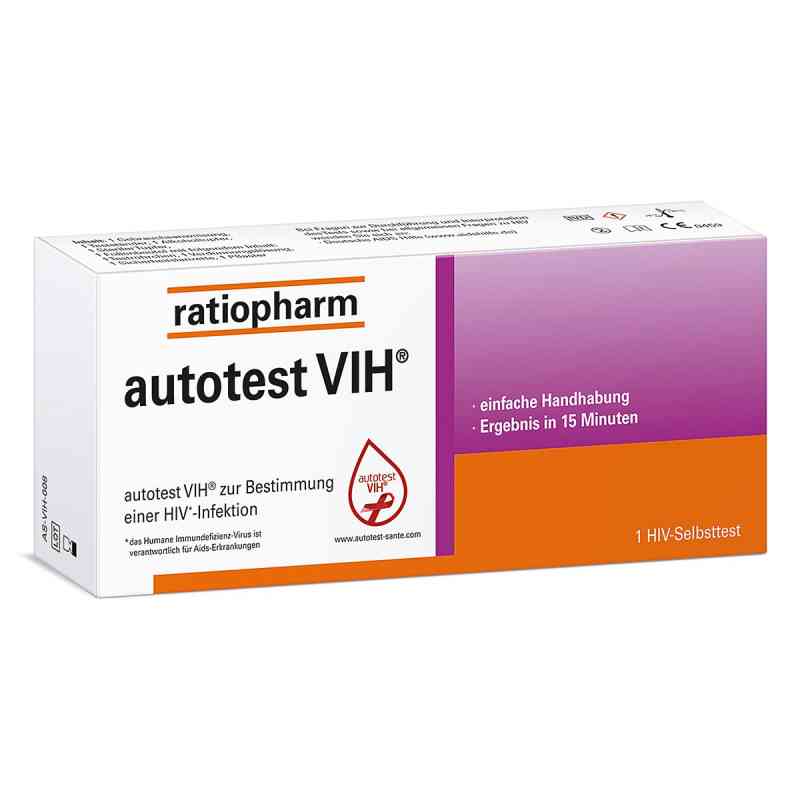 Autotest Vih Hiv-selbsttest ratiopharm 1 szt. od ratiopharm GmbH PZN 13965199