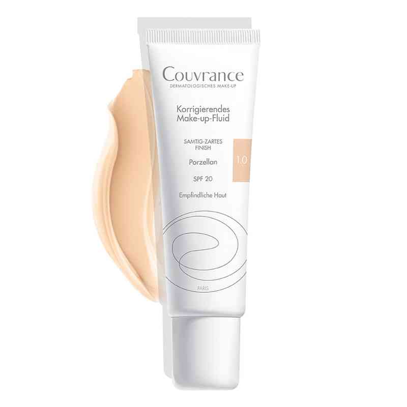 Avene Couvrance podkład korygujący we fluidzie - porcelanowy 01 30 ml od PIERRE FABRE DERMO KOSMETIK GmbH PZN 02024016