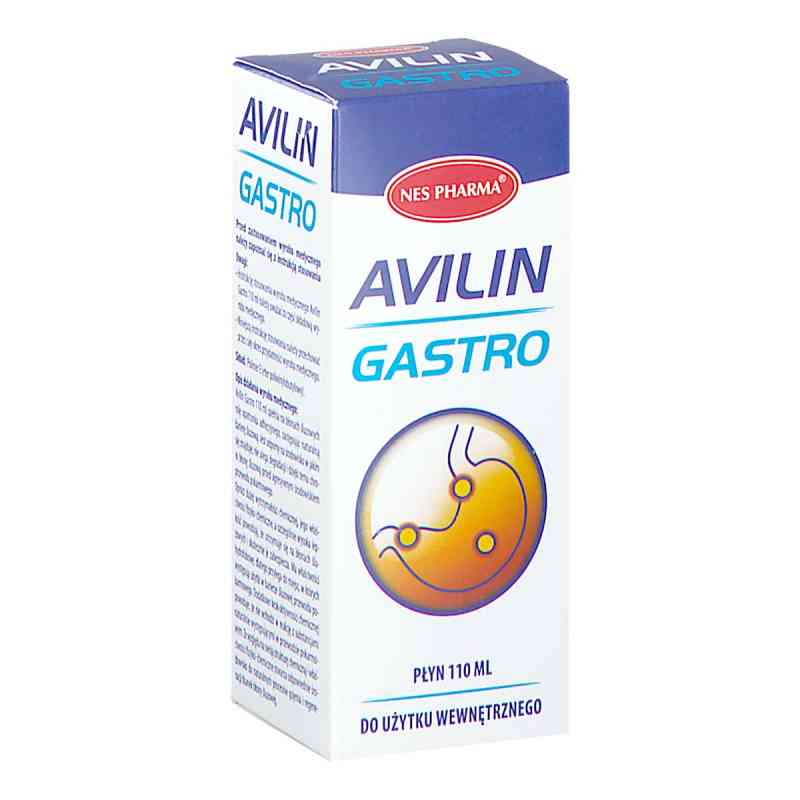 AVILIN Gastro płyn 110 ml od NES PHARMA RYSZARD PISKLAK SP. J. PZN 08303887