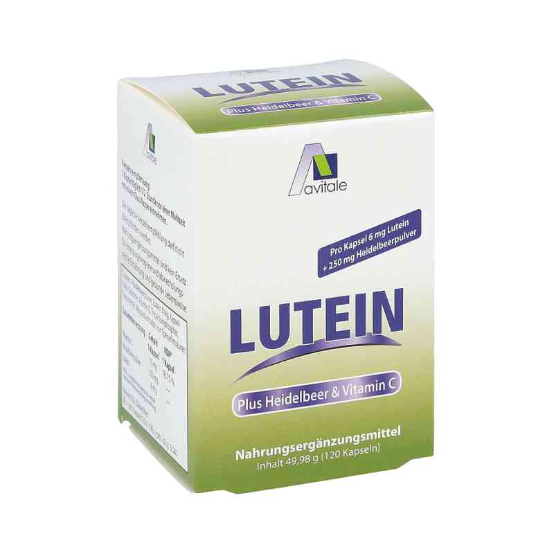 Avitale Luteina 6 mg + borówka, kapsułki 120 szt. od Avitale GmbH PZN 04347700
