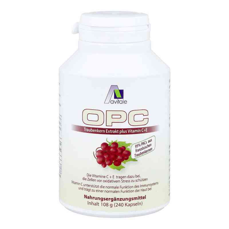 Avitale Opc Ekstrakt z pestek winogron Kapsułki 240 szt. od Avitale GmbH PZN 11533745