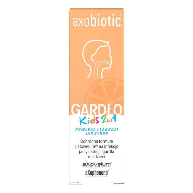 Axobiotic Gardło Kids 2w1 spray 30 ml od NANO-TECH POLSKA SP. Z O.O. SP.K. PZN 08305260