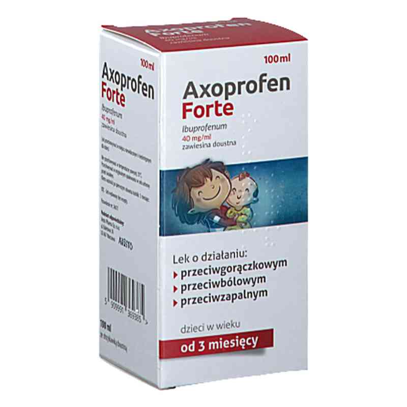 Axoprofen Forte zawiesina doustna 100 ml od LABORATORIOS BASI - INDUSTRIA FARMACEUTICA, S.A. PZN 08304797
