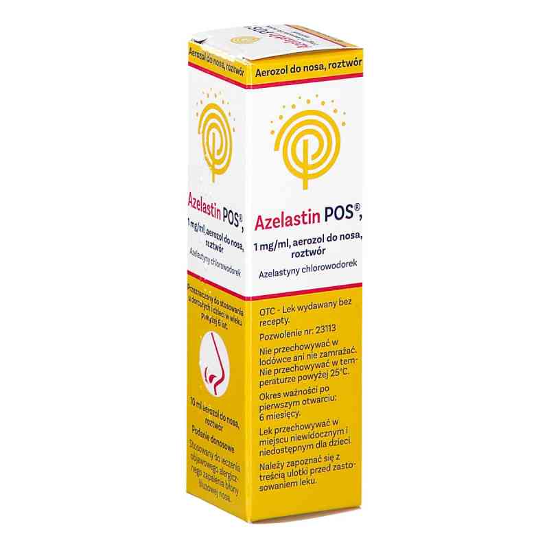 Azelastin Pos aerozol do nosa 1  od URSAPHARM ARZNEMITTEL GMBH PZN 08305871