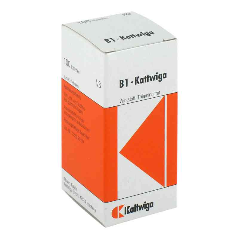 B 1 Kattwiga Tabl. 100 szt. od Kattwiga Arzneimittel GmbH PZN 00407687